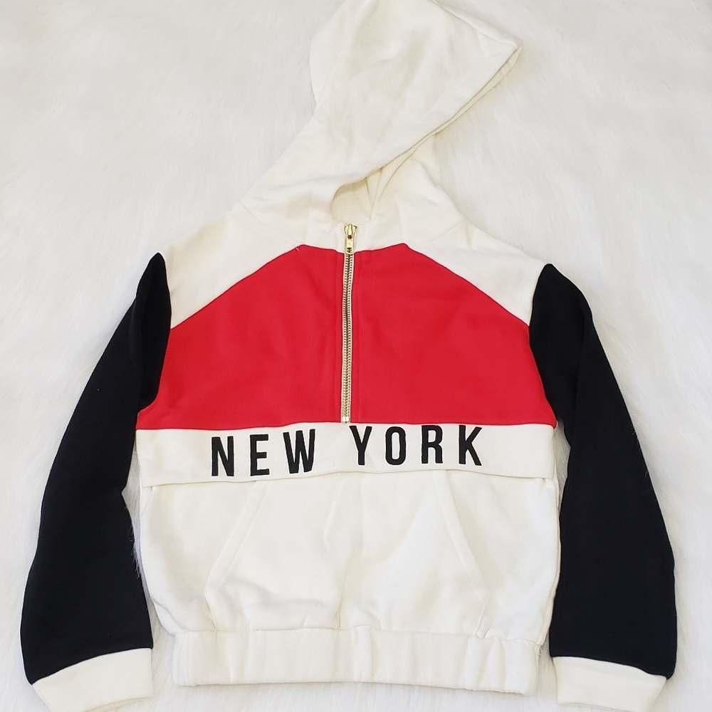 Girls Pullover New York Sweatshirt Hoodie